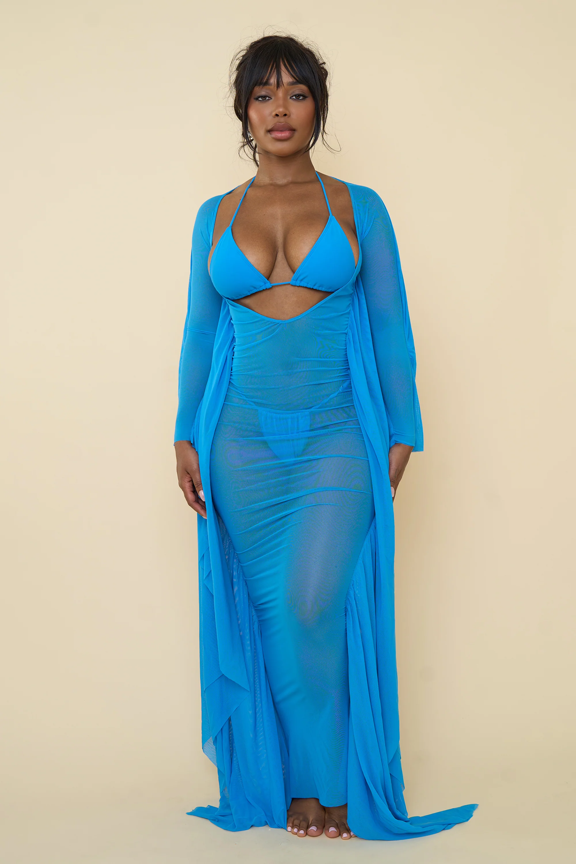 ESMERALDA COVER UP-BLUE - Image 3