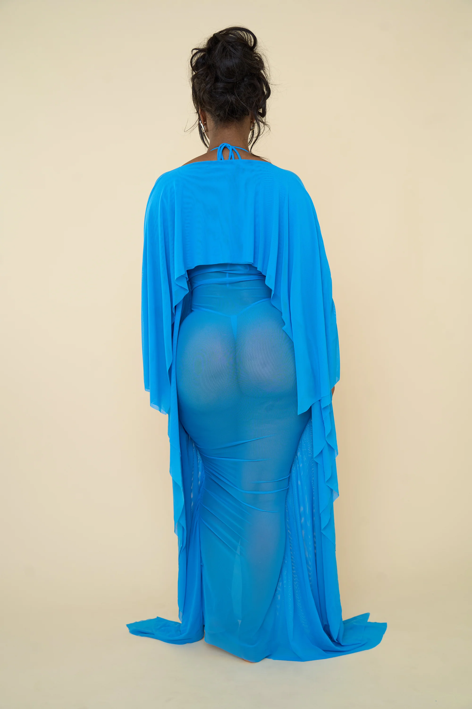 ESMERALDA COVER UP-BLUE - Image 4
