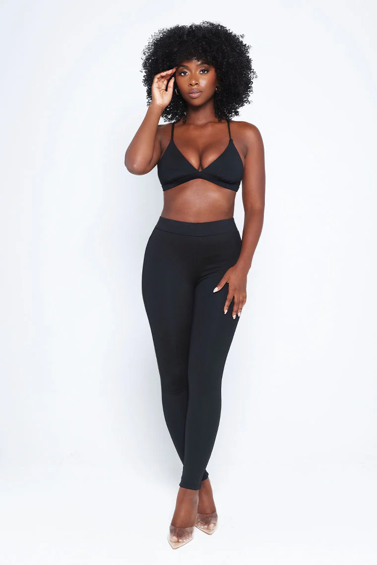 OB ESSENTIALS BRALETTE-BLACK